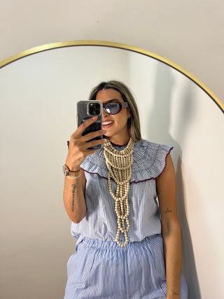 COLLAR CASCADA MADERA