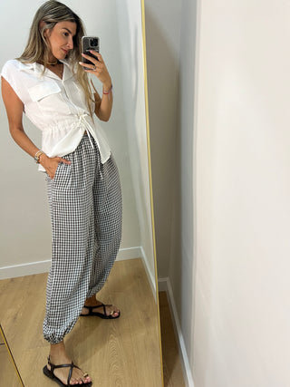PANTALÓN BOMBACHO VICHY