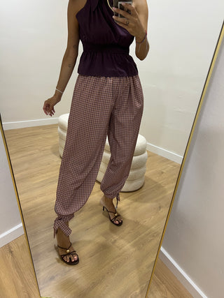 PANTALÓN VICHY LAZO