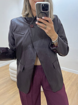 BLAZER BOTÓN POLIPIEL