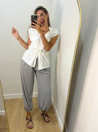 PANTALÓN BOMBACHO VICHY