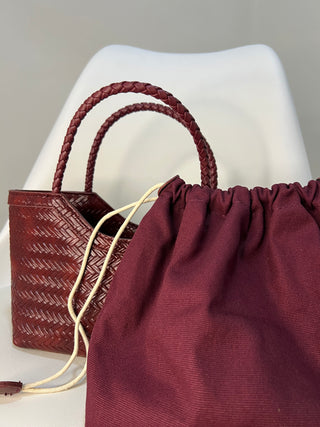 BOLSO TRENZADO MEDIANO