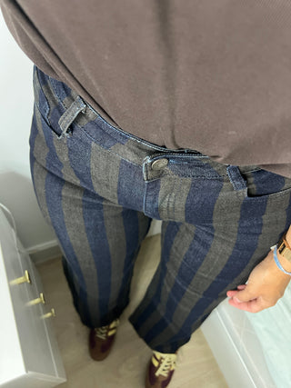 JEANS WIDELEG RAYAS
