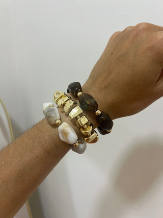 PACK DE PULSERAS BOLAS CHOCOLATE