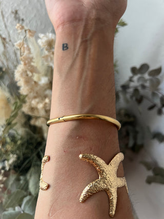 PULSERA DORADA ESTRELLAS