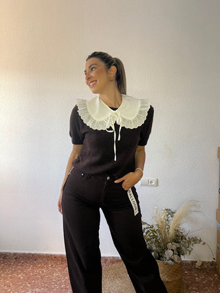 CUELLO CAMISERO VOLANTE