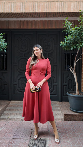 VESTIDO FRUNCE HOMBRERAS