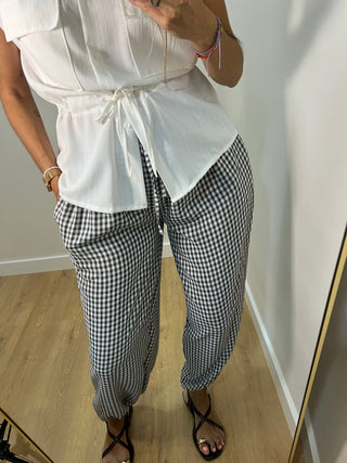 PANTALÓN BOMBACHO VICHY