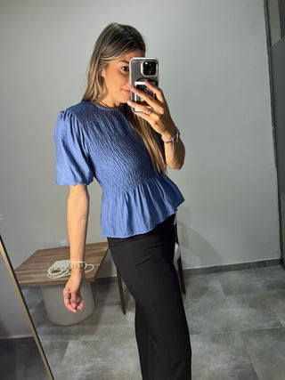 BLUSA FRUNCE VOLANTE