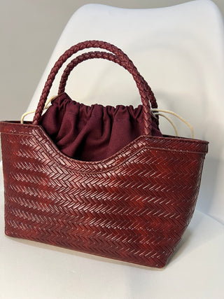 BOLSO TRENZADO MEDIANO