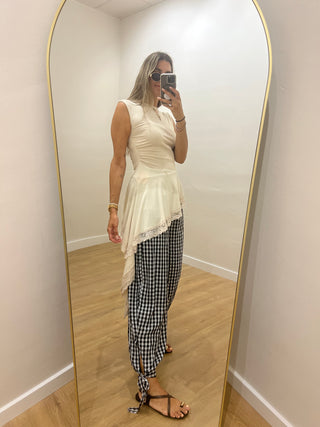PANTALÓN VICHY LAZO