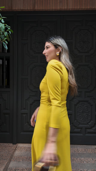 VESTIDO FRUNCE HOMBRERAS