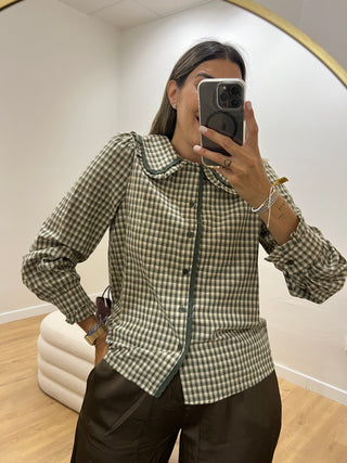 CAMISA CUADROS CUELLO