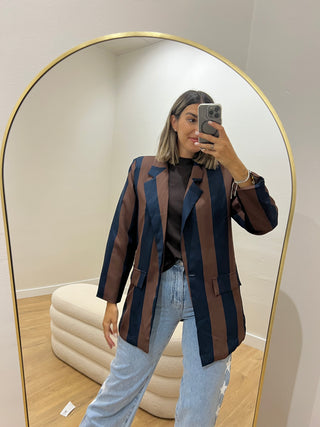BLAZER RECTA RAYAS
