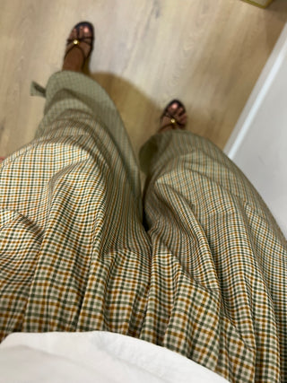 PANTALÓN BOMBACHO VICHY LAZOS