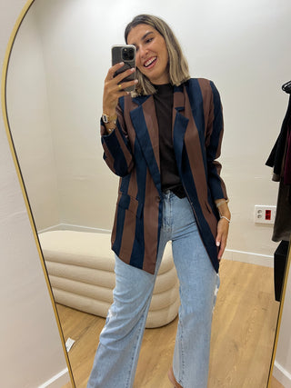 BLAZER RECTA RAYAS