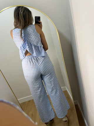 CONJUNTO VICHY VOLANTE