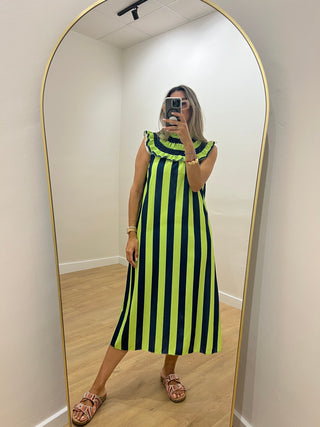 VESTIDO CAYETANA FLÚOR