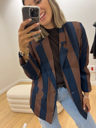 BLAZER RECTA RAYAS