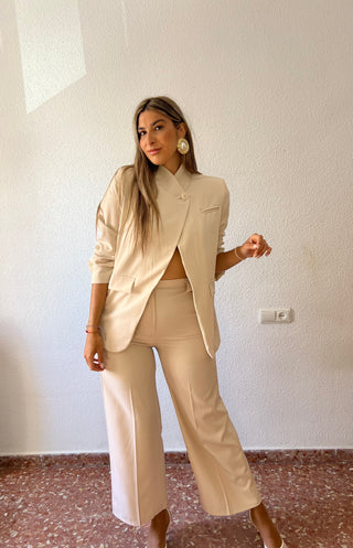 BLAZER CRUZADA BOTÓN
