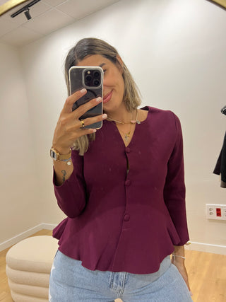 CÁRDIGAN PEPLUM