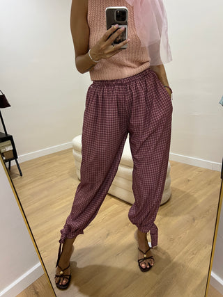 PANTALÓN VICHY LAZO