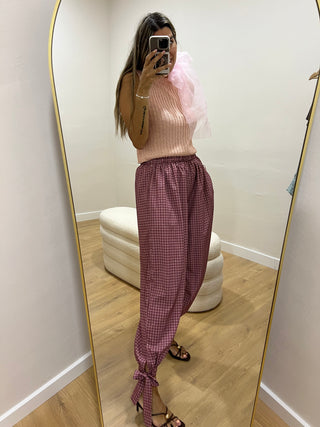 PANTALÓN VICHY LAZO