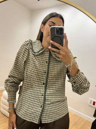 CAMISA CUADROS CUELLO