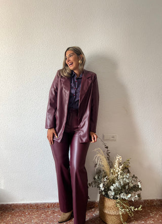BLAZER EFECTO PIEL