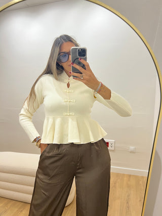 TOP PUNTO PEPLUM