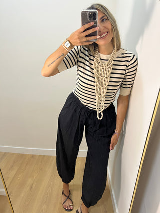 PANTALÓN BOMBACHO PINZAS