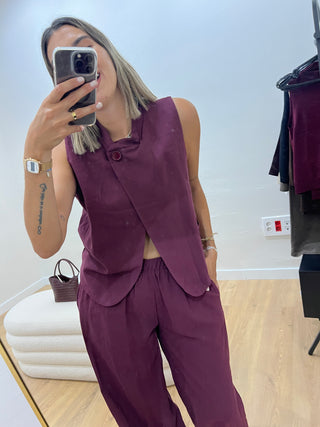 CONJUNTO TENCEL CRUZADO