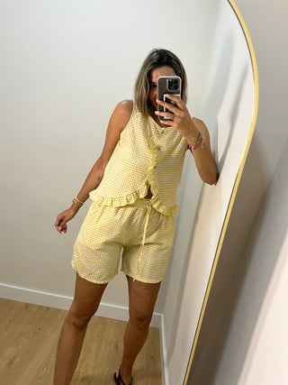 CONJUNTO VICHY VOLANTE