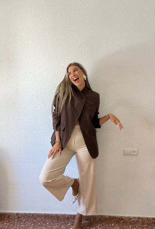 BLAZER CRUZADA BOTÓN