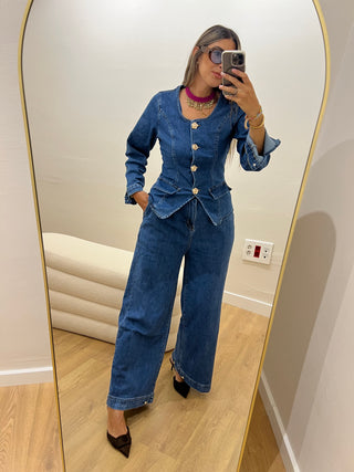 CONJUNTO DENIM BOTONES