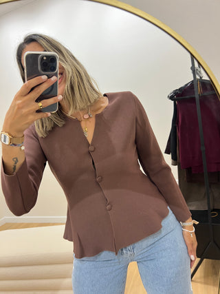 CÁRDIGAN PEPLUM