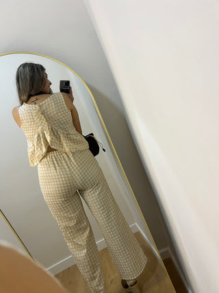 CONJUNTO VICHY VOLANTE