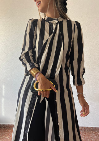 VESTIDO CAMISERO LAZO