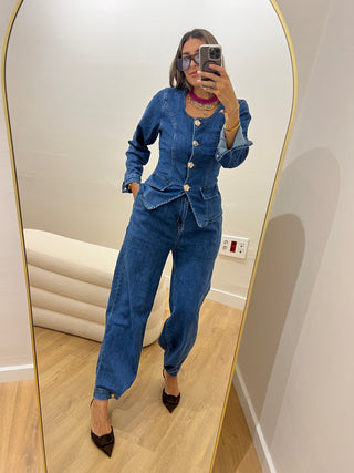 CONJUNTO DENIM BOTONES