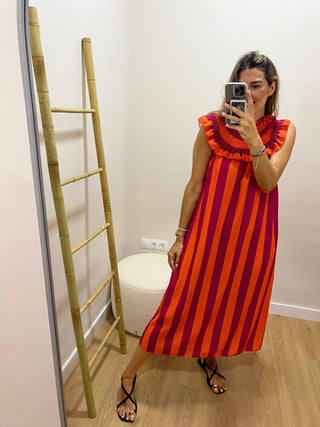 VESTIDO CAYETANA FLÚOR