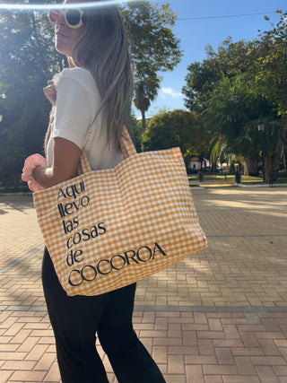 BOLSA TOTE BAG COCOROA