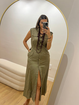 VESTIDO CAMISERO FLUIDO