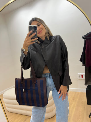 BLAZER BOTÓN POLIPIEL