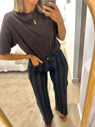 JEANS WIDELEG RAYAS