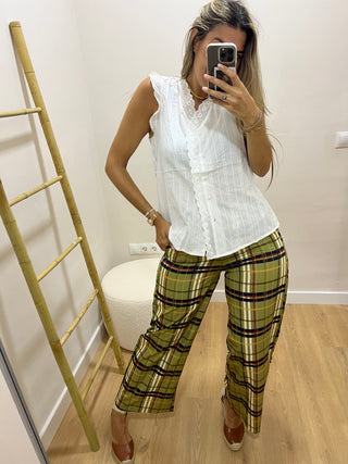 CAMISA VOLANTE BORDADO