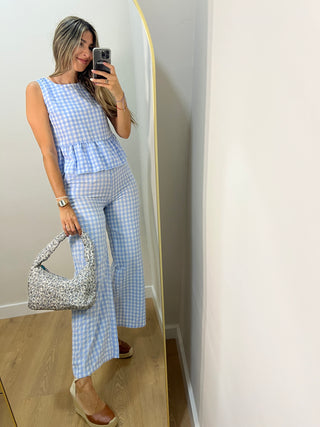 CONJUNTO VICHY VOLANTE