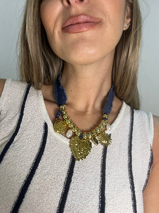 COLLAR DENIM ABALORIOS