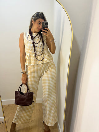 CONJUNTO VICHY VOLANTE
