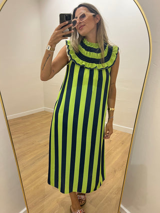 VESTIDO CAYETANA FLÚOR