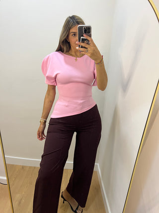 CAMISETA ASIMÉTRICA MANGA